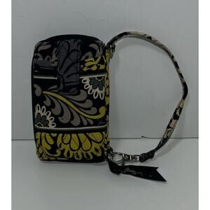 Vera Bradley BAROQUE Wristlet Wallet ID Holder Zip Around Quilted Floral